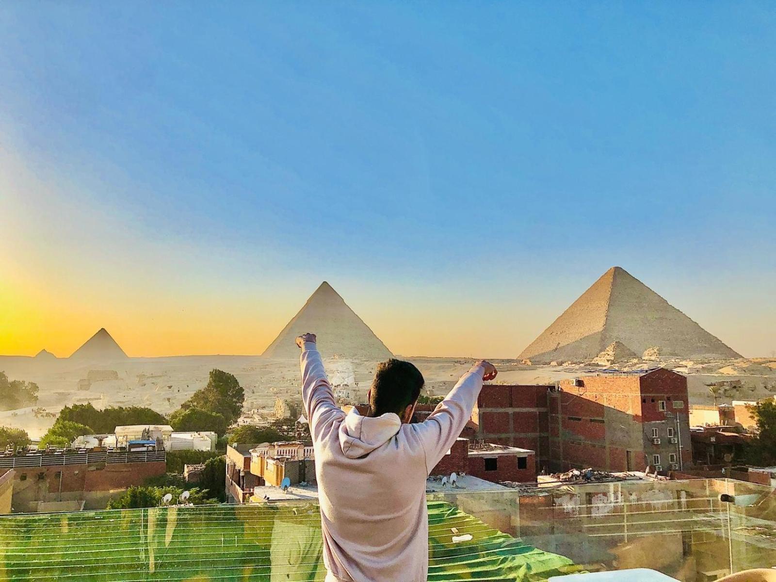 Magic Pyramids Inn Il Il Cairo Esterno foto